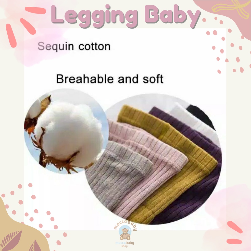 MBSS - LEGGING GWYNETH Legging Bayi Perempuan / Legging Anak / Kaos Kaki Panjang Bayi / GW2