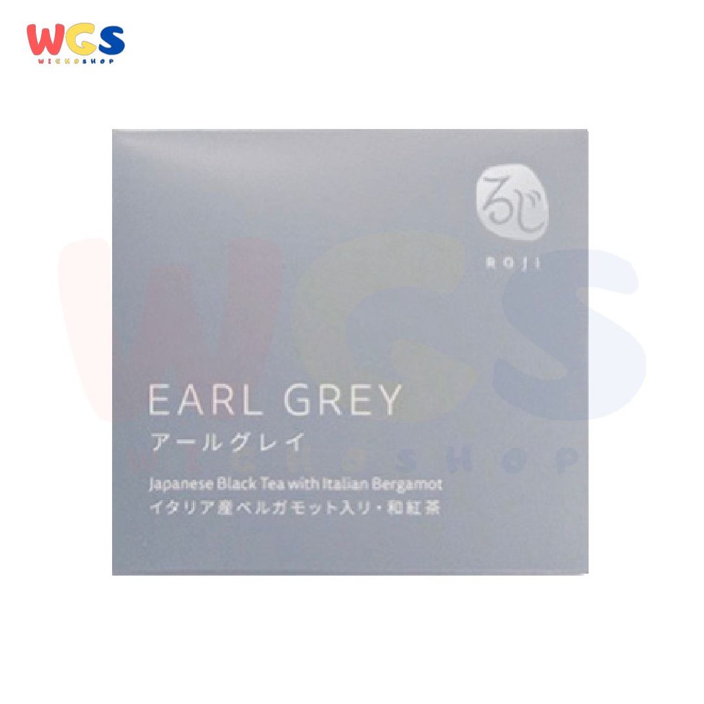 Roji Tea Bag Earl Grey Japanese Black Tea With Italian Bergamot 1 Silken Sachet