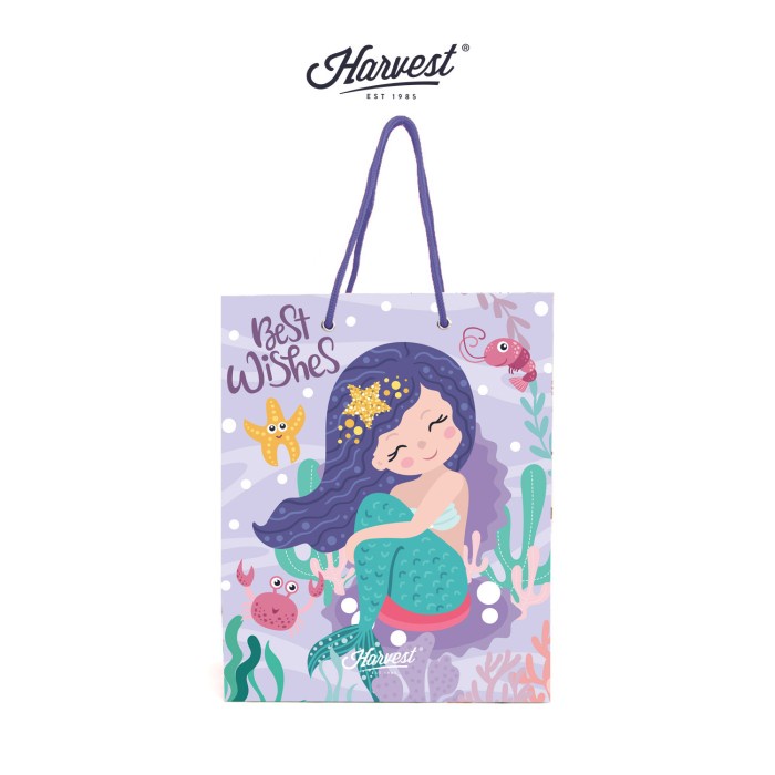 

Paper Bag Ulang Tahun / Birthday Harvest Funland (M) - Mermaid