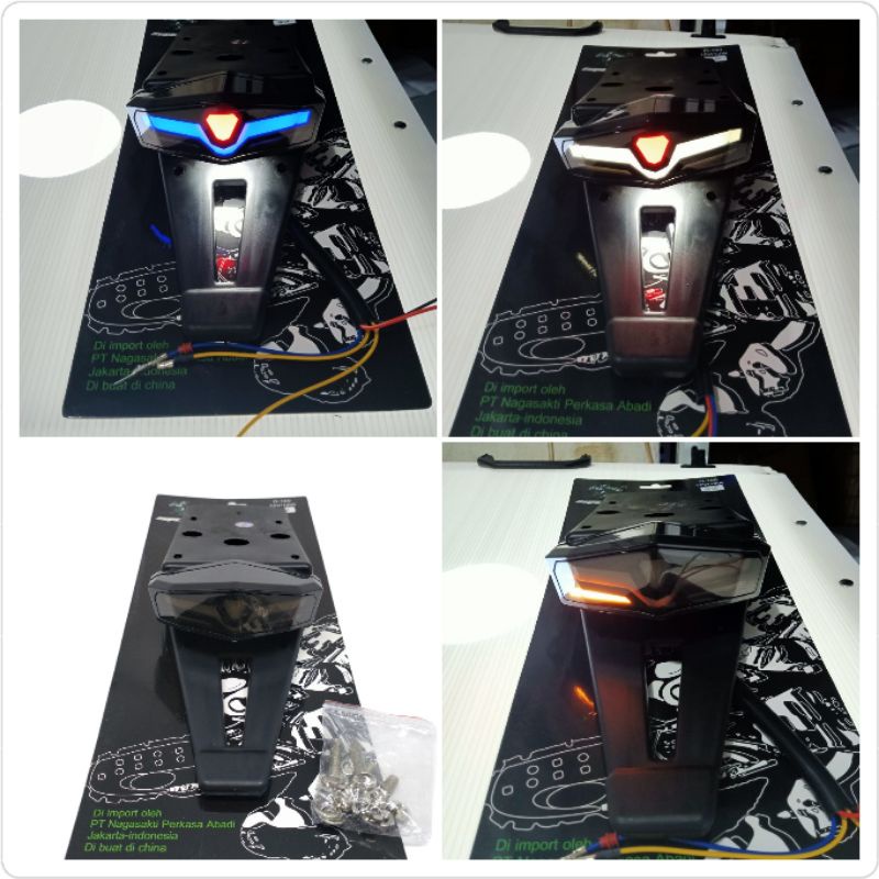 COD  spakbor KLX buntut KLX stoplam KLX plus lampu sen depan belakang