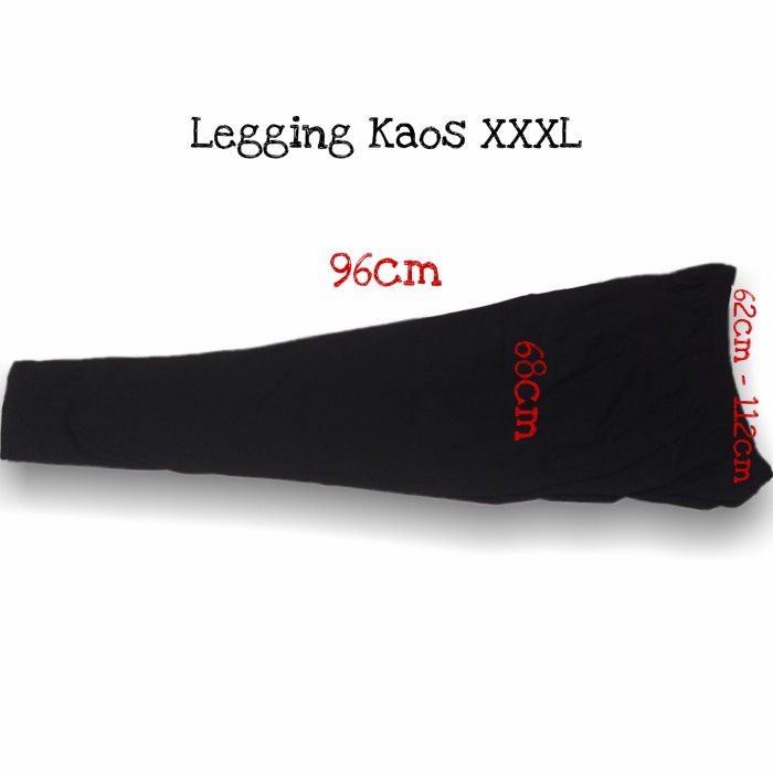 Legging Celana Panjang Kaos Wanita Xxxl Jumbo Ika Fashion Tanah Abang