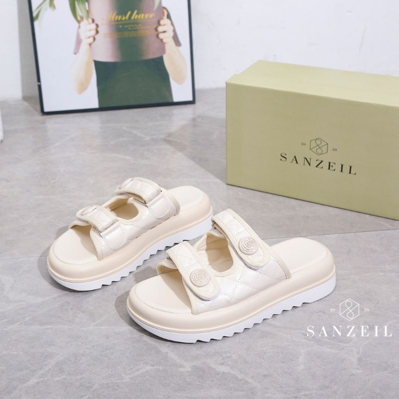 0789 Sanzeil Cassie - Sandal Wanita Slip On Premium