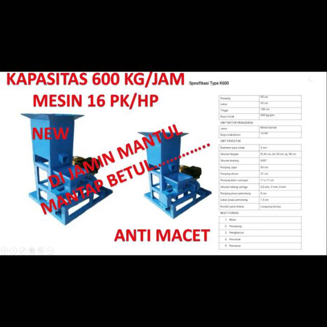 Mesin cetak pelet apung