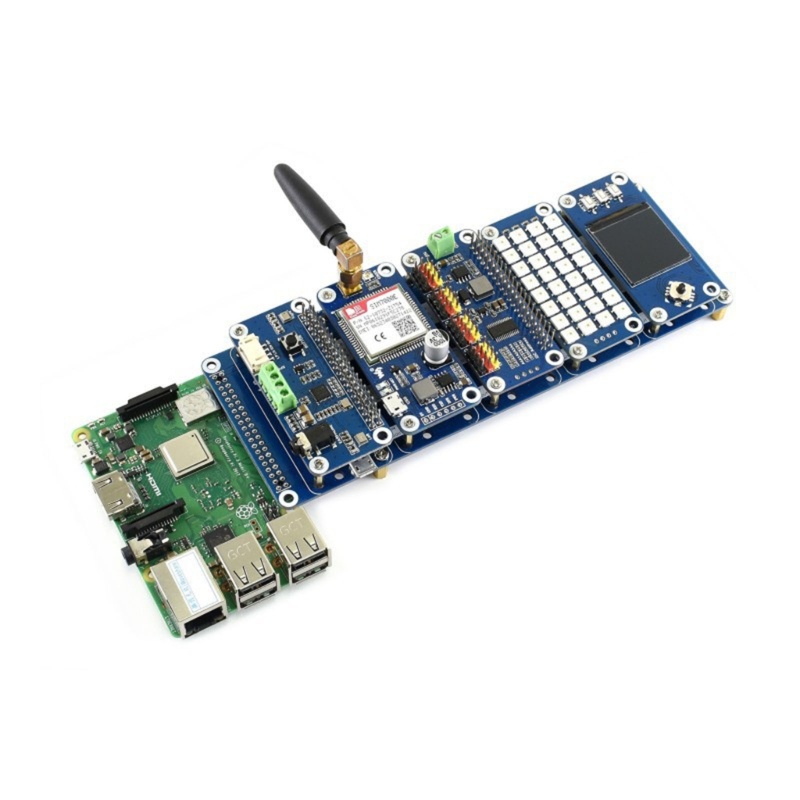 Btsg Untuk Raspberry Pi 4B/3b GPIO Expansion Board 5x 20x20Pins Dengan Kabel Pita 40PIN