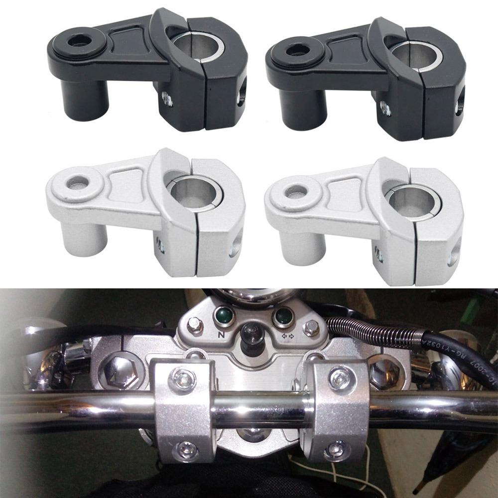 POPULAR Riser Motor 22MM 28MM Untuk Kawasaki Untuk BMW F650GS Pengangkat Untuk Honda Aluminium Handle Bar