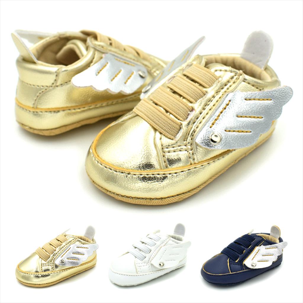 Sepatu Bayi Prewalker Perempua Laki Laki 0-12 Bulan D06 Angel Wings