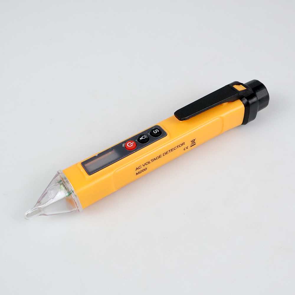 (BISA COD) FTIHSHP HABOTEST Tester Pen Non-contact Dual AC Voltage Alert Detector - M200