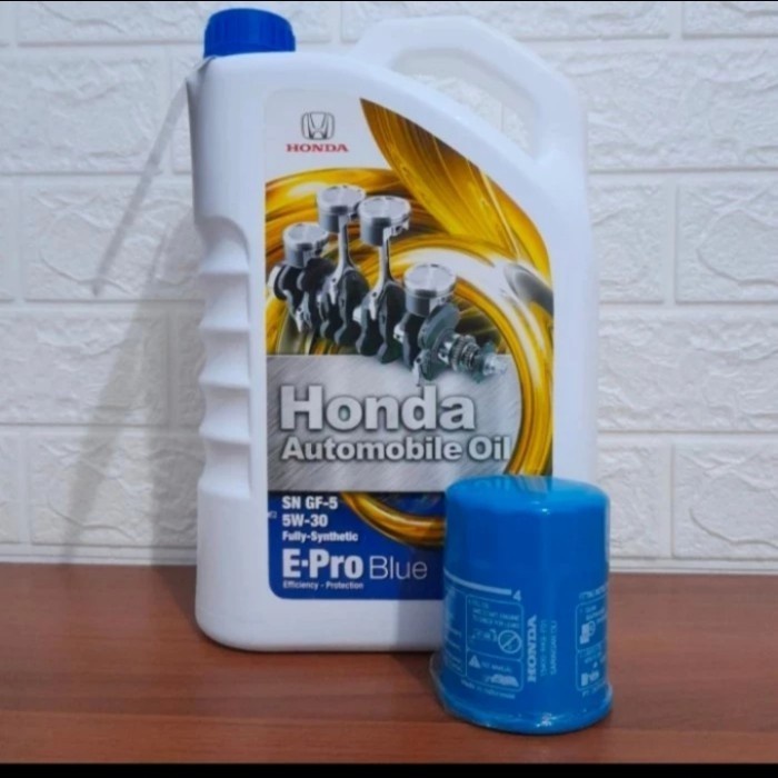 Paket ganti oli Honda epro blue 5W-30