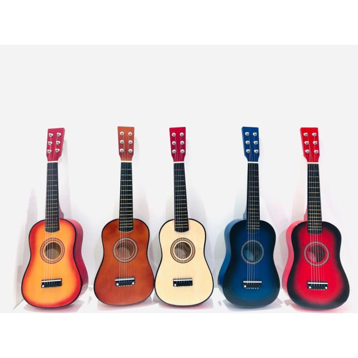 GITAR MINI AKUSTIK SENAR 6 GITAR KECIL AKUSTIK 6 SENAR