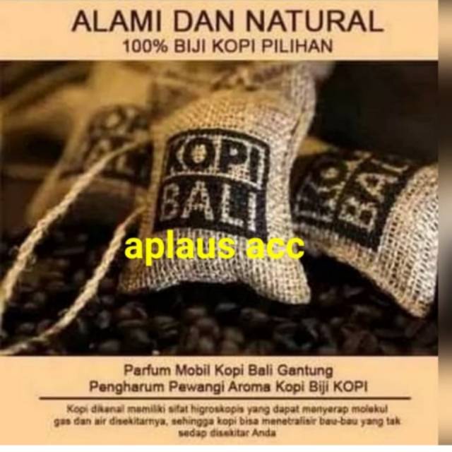 Parfum Pengharum Mobil Biji Kopi Asli [ BES SELLER ]