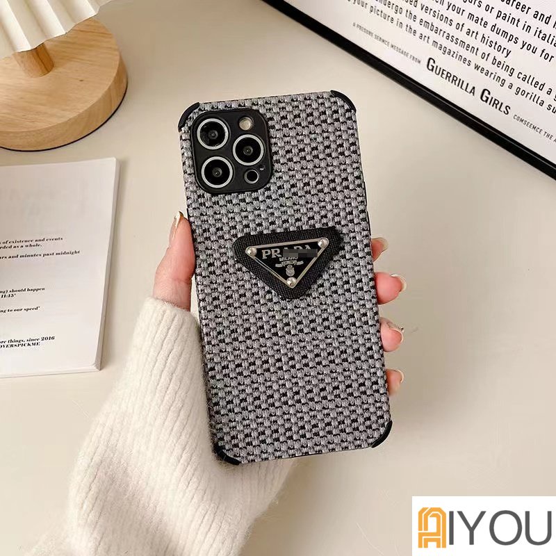 For Iphone 14 X XS XR XSMAX 11 12 13 14 Plus PRO MAX iPhone14 iPhone14Pro Band Fashion Motif Tenun Pradaa Soft Case