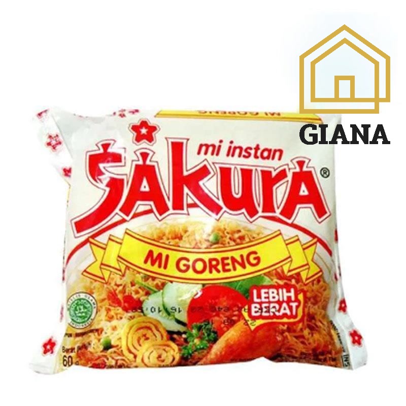 ORIGINAL Mie Sakura Instan 60gr Indofood