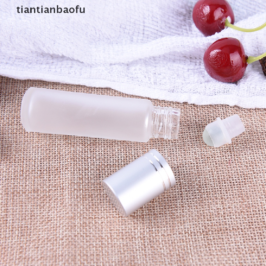 [tiantianbaofu] Botol Roll On 10ML Bola Plastik Cairan Kosong Dengan Tutup GS Boutique