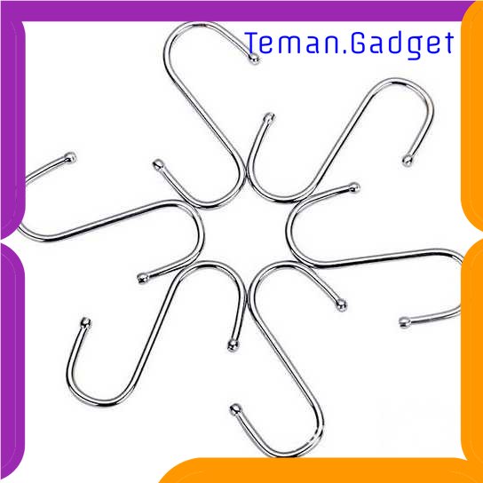 TG - KTK Hanger Gantungan Serbaguna Stainless Steel 10 PCS - M127105