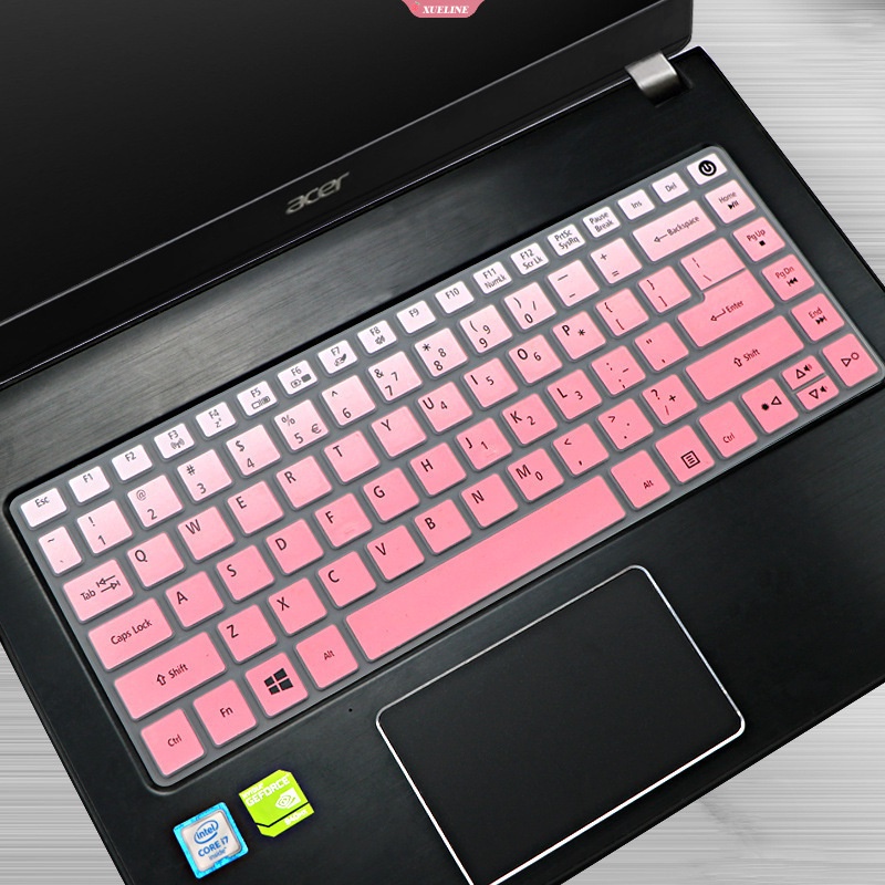 Penutup Keyboard Kulit Pelindung Silikon Lembut Tahan Air Untuk Acer E5-422 /432 /473 /474 /475/476G Gaming Laptop Film Ultra-Tipis [ZXL]