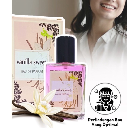 Parfum Vanilla Sweet Premium Eau De Parfume 60ml / Parfum Pengharum Badan Pria dan Wanita Wangi Tahan Lama / Body Spray EDP Minyak Wangi Semprot Parfume 60ML TERBAIK