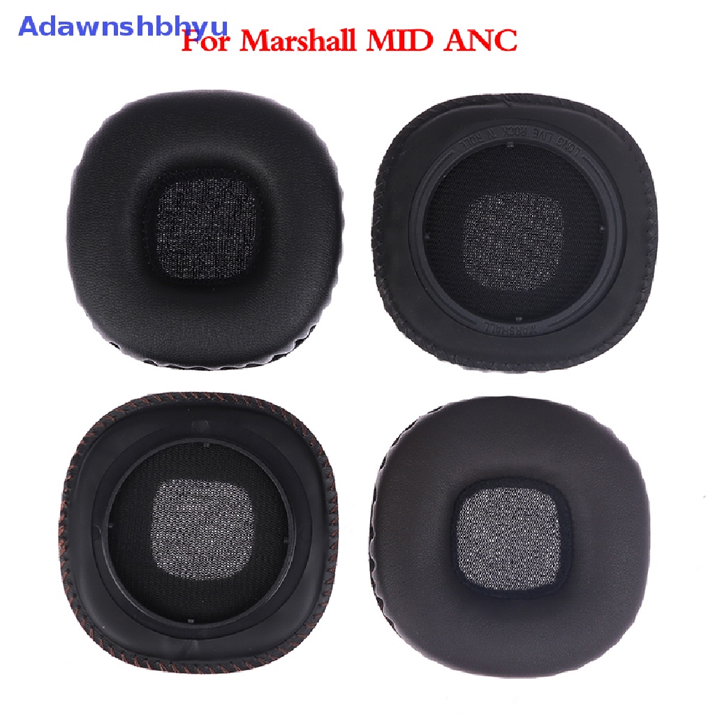 Adhyu 1pasang Earphone Earpads Pengganti Marshall MID ANC Bluetooth Headphone ID