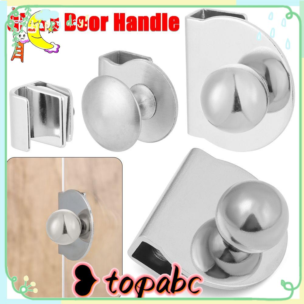 Top Handle Pintu Kaca Showcase Papan Dapur Penyangga Papan Klip Knob Kabinet Laci Tarik