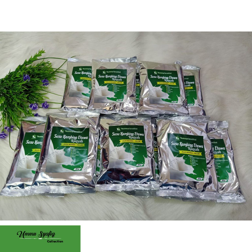 

Susu Kambing Etawa Ruqyah Plus daun Bidara+Kelor Tsumma Tawakkal