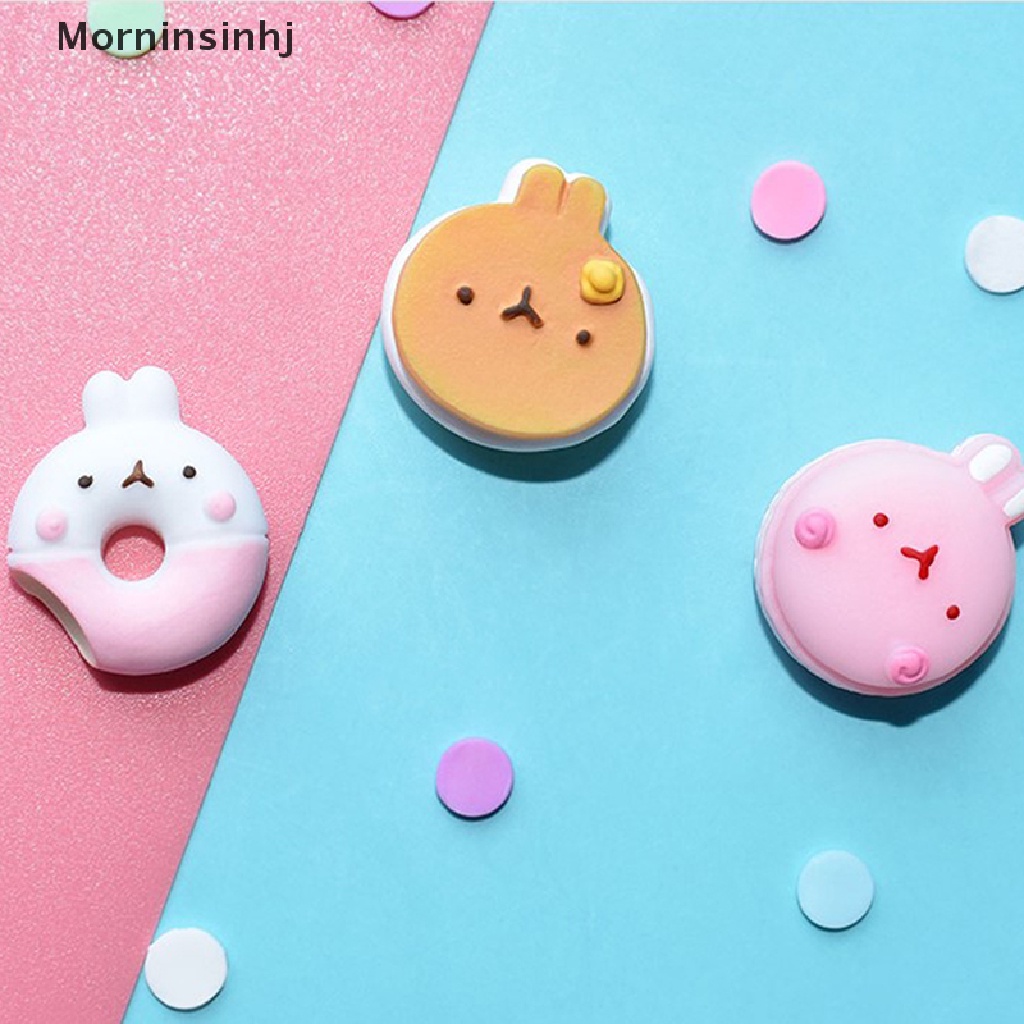 Mornin 10xsimulasi Hiasan Cabochon Resin Dessert Kartun 3D Untuk Scrapbooking id