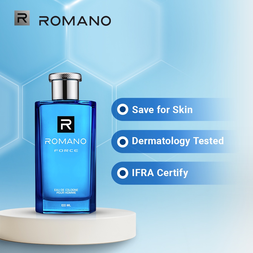 ★ BB ★ Romano Eau De Cologne 100ml - EDC | Force - Grandiose - Attitude