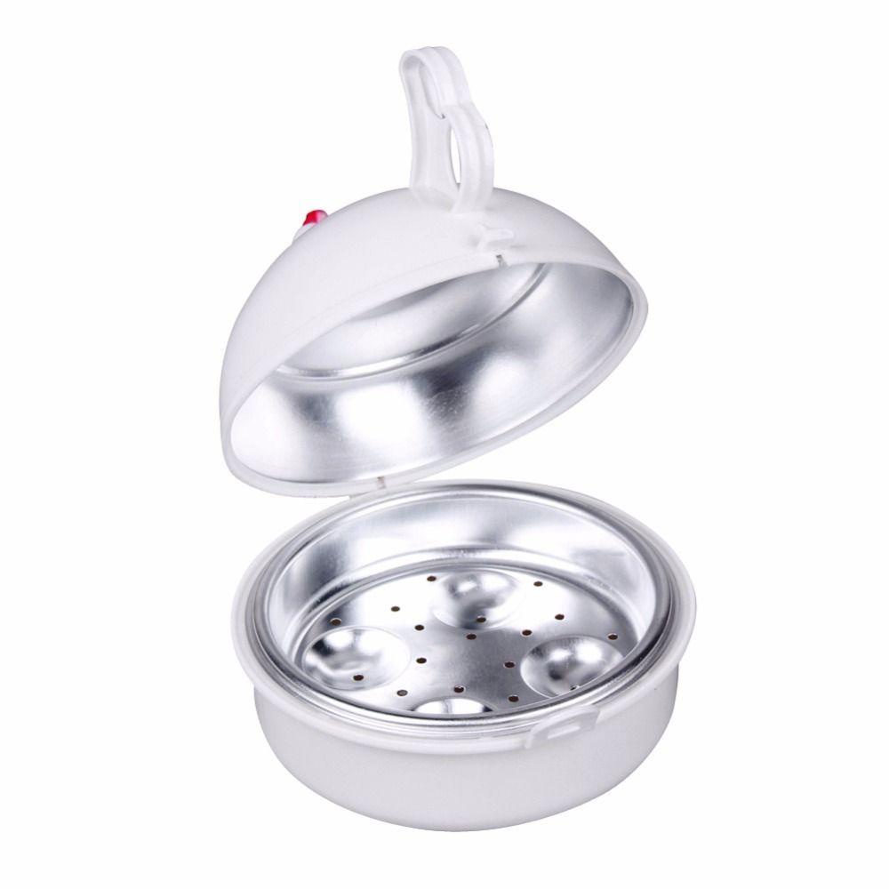 Solighter Alat Kukus Telur Bentuk Ayam New Cooker Steamer Alat Rebus Anti Lengket4 Egg Poacher