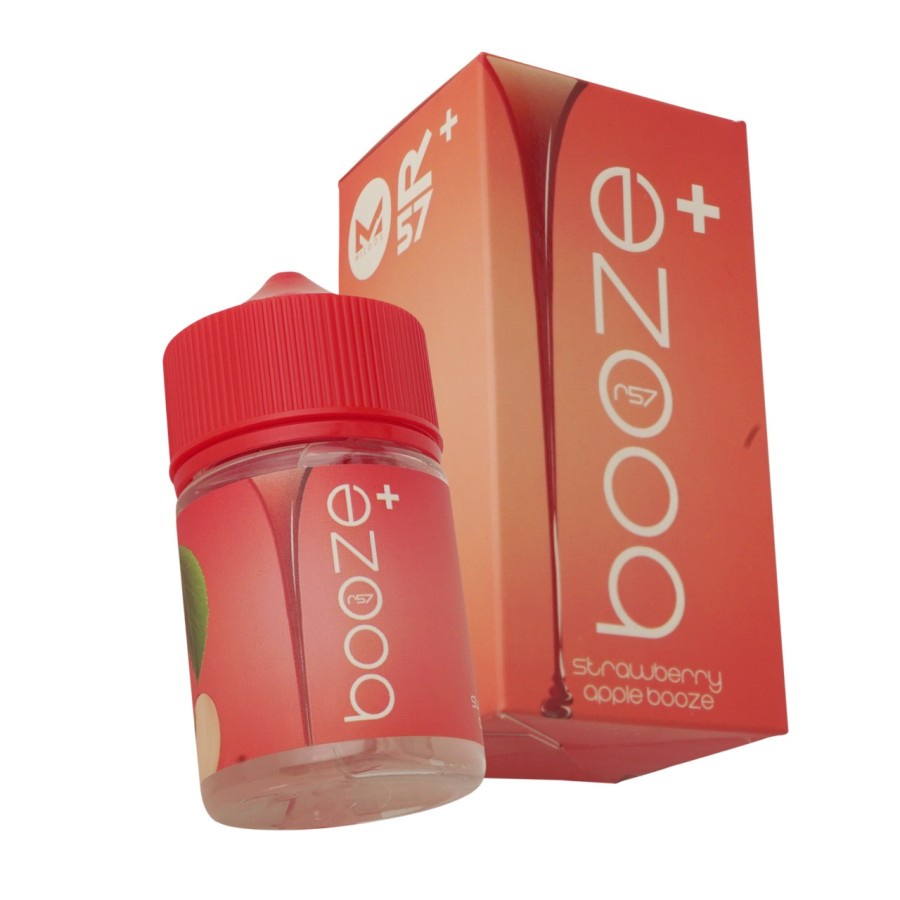 Liquid Vape BOOZE+ Strawberry Apple Booze Authentic Booze apple