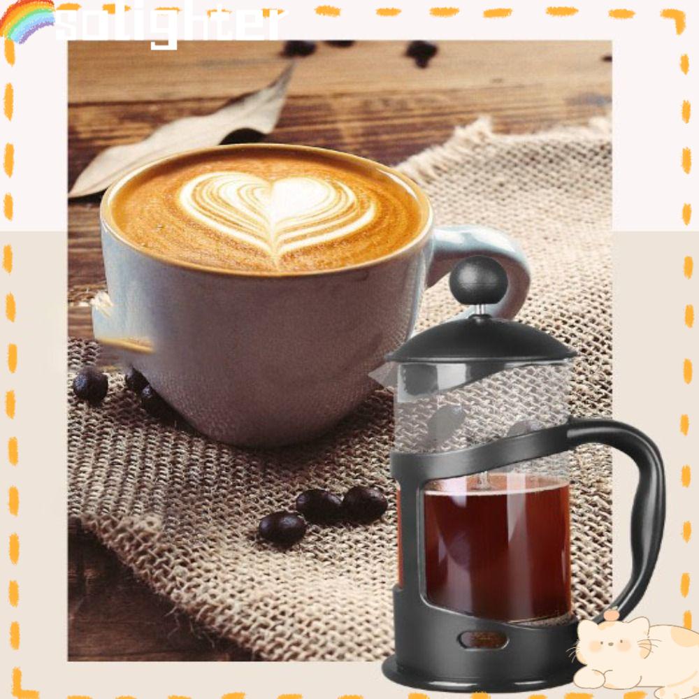 Solighter Coffee Maker Perlengkapan Dapur Tahan Lama Coffee Hand Brew Saringan Kopi