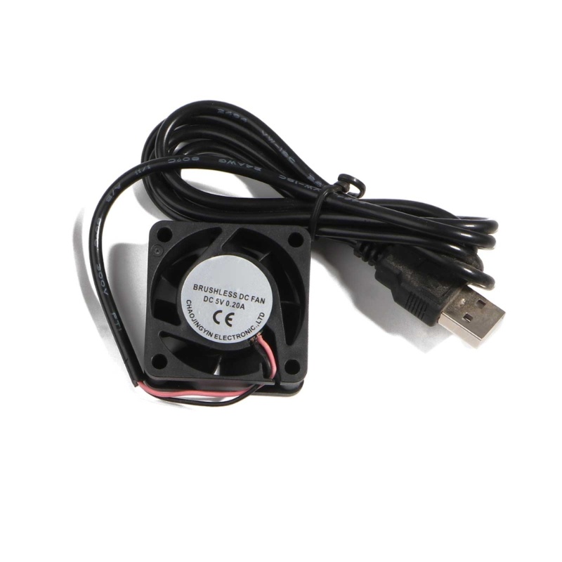 Bt 5V Konektor USB 4500-5500RPM PC Fan Cooler Heatsink Exhaust CPU Pendingin Kipas Pengganti 40x40mm