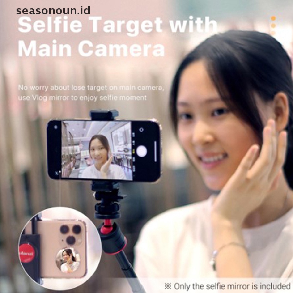 Seasonoun Universal Smartphone Selfie V Mirror Kompatibel Aksesoris Foto Ponsel.