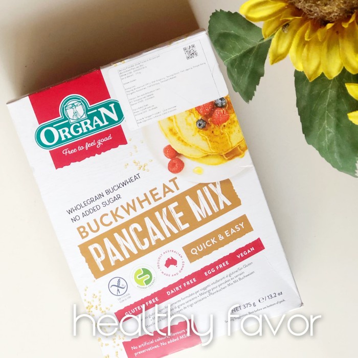 

BEST SELLER Orgran Buckwheat Pancake Mix 375 g