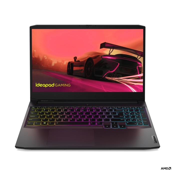 LAPTOP LENOVO GAMING 3 15 RYZEN 5 5600H 8GB 512SSD RTX3050 4GB W11+OHS