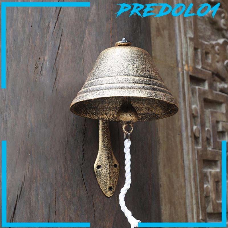 [Predolo1] Door Bell Metal Dinner Bell Dinding Untuk Kamar Tidur Rumah Pertanian