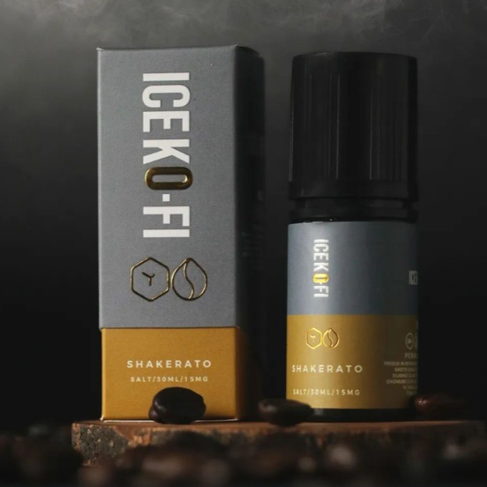 Liquid Vape Ice Ko-Fi Shakerato Ice Coffee Lemon Salt Nic 30Ml