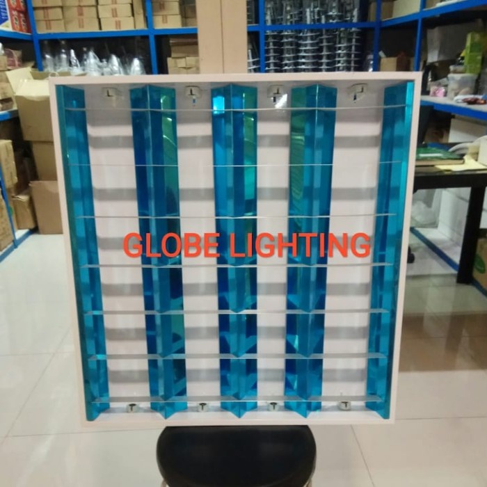 KAP LAMPU TLD RM 4X18W + FITTING TL