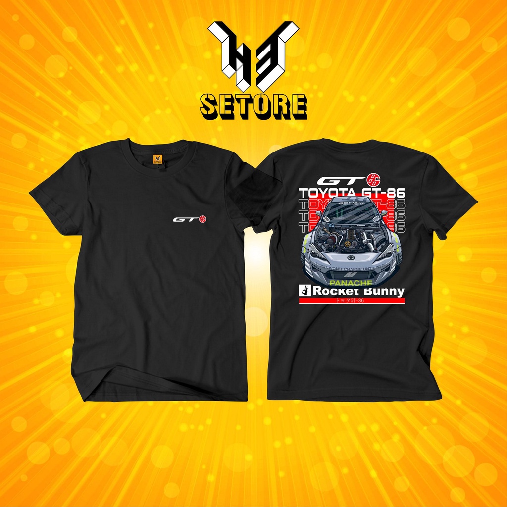 Kaos Baju TOYOTA FT86 GT86 FT 86 GT 86 JDM Kaos Otomotif