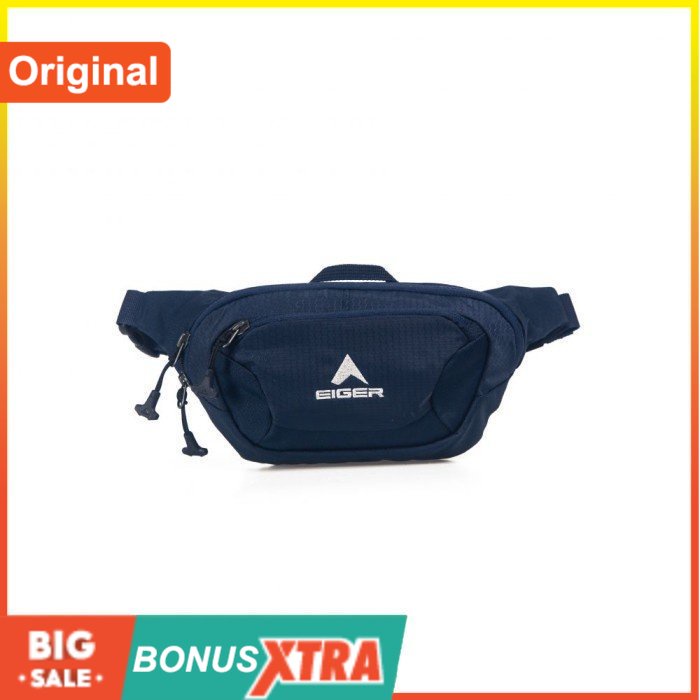 Tas Pinggang EIGER1989 CERVUS WAIST BAG Dark Blue Biru Tua 91000 5011 Ori