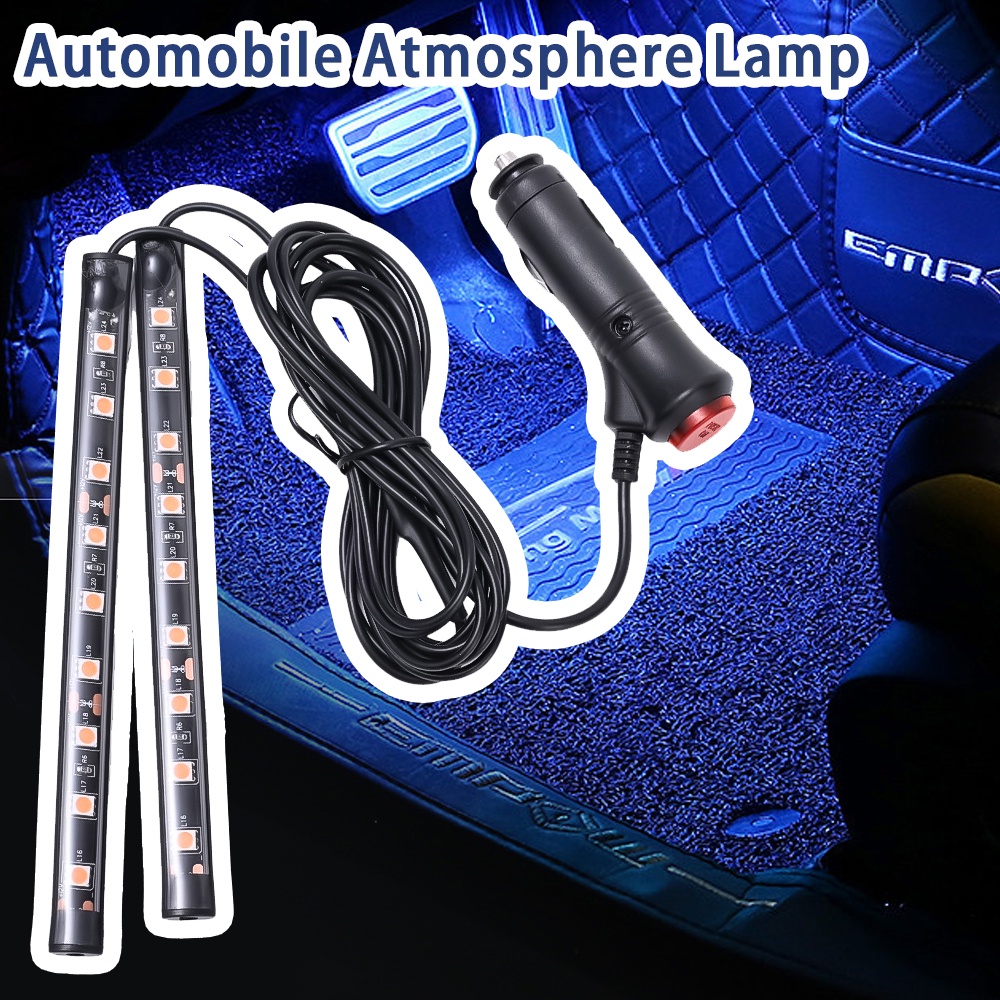 5050smd Romantis USB Lampu Malam Interior Mobil LED Ambient Light Dashboard Konsol Warna-Warni Lampu Hias Strip Aksesoris Mobil Suasana Mobil Lampu Portabel