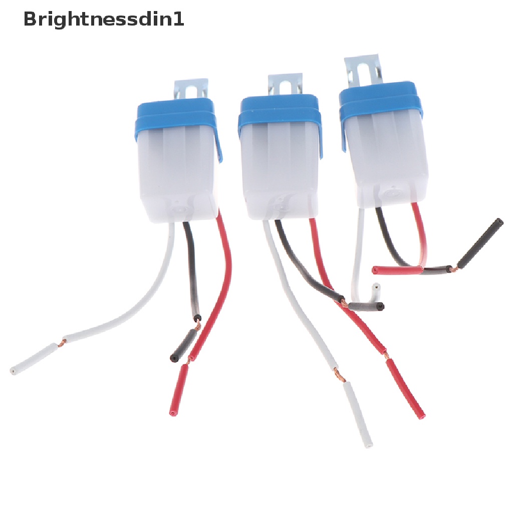 [Brightnessdin1] Ac 24v 110v 220v Saklar Lampu Jalan Otomatis Malam on day off sensor switch Butik