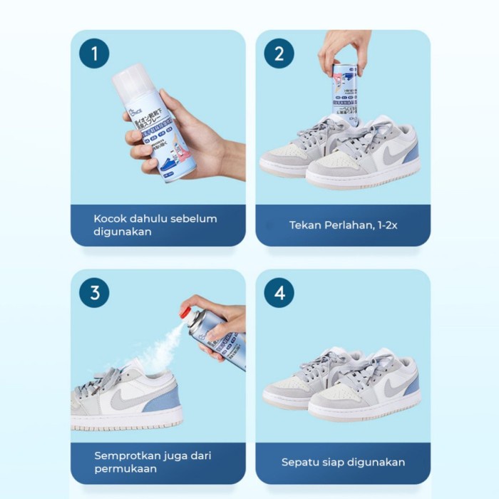 SHOE DEODORANT Spray Penghilang Bau Sepatu Tidak Sedap Anti Bakteri Parfume Spay Pewangi Sepatu