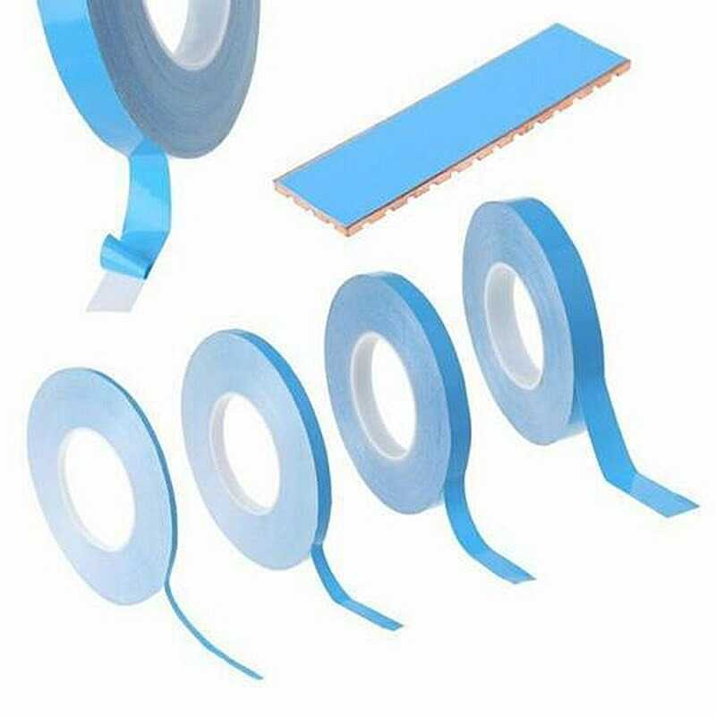 (BISA COD) FTIHSHP NIKTO Selotip Double Sided Tape Conductive Adhesive 5 m - N08