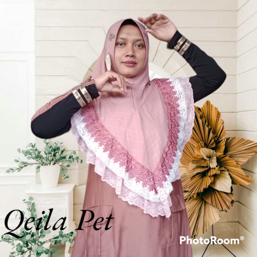 Khimar Qeila Pet FO hijab