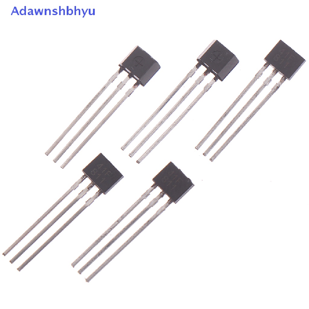 Adhyu 10PCS 41F /0H41 /SH41 /SS41F /S41 Sensor Elemen Bipolar Hall TO-92UA Pring 41F ID