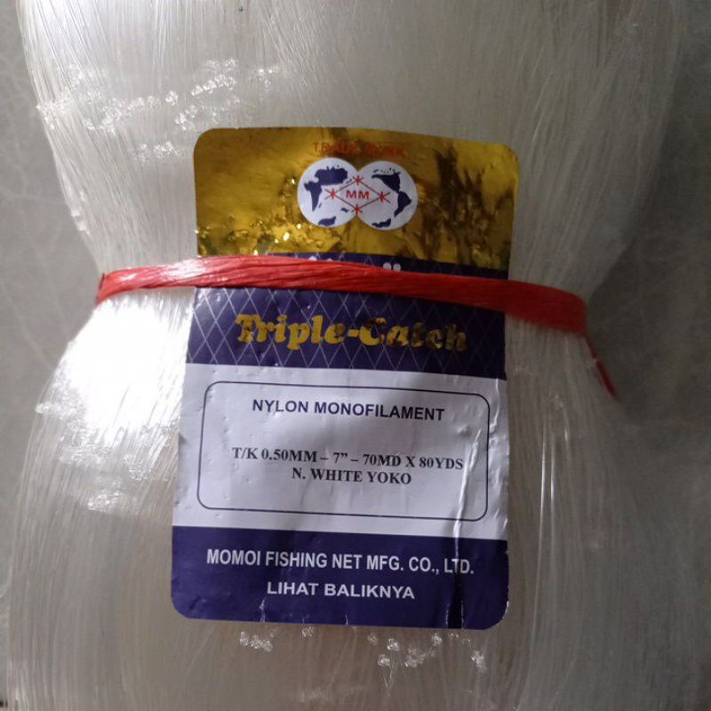 Jaring ikan Momoi 0.50 UKURAN TINGGAL PILIH Jaring pukat Jaring ikan senar pukat momoi pukat ikan ja