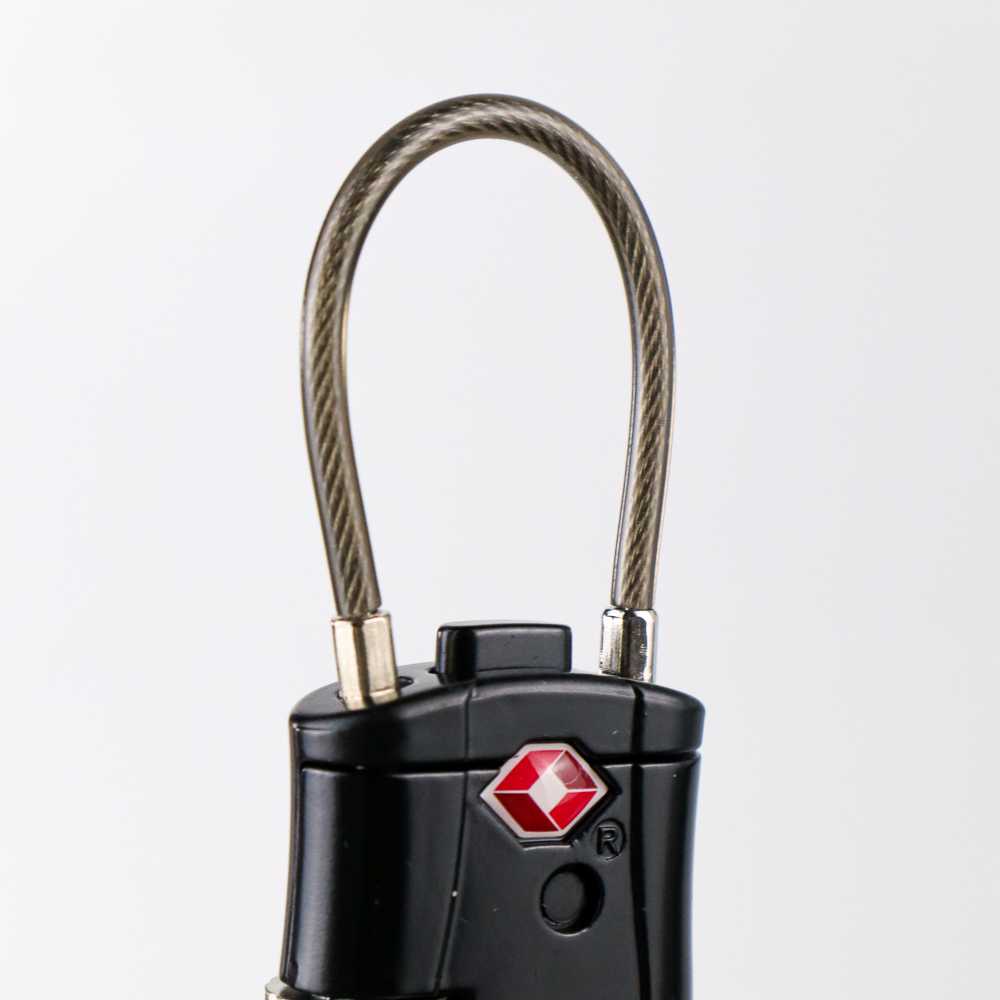 (BISA COD) FTIHSHP TRAVELSKY Gembok Koper TSA Padlock Kode Angka 3 Digit - TSA007