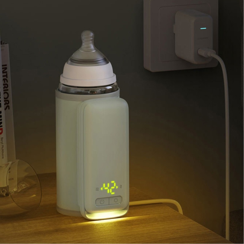 Zzz 18W 8000mAh USB Bottle Warmer Travel Untuk Penghangat Botol Bayi Pemanas Asi