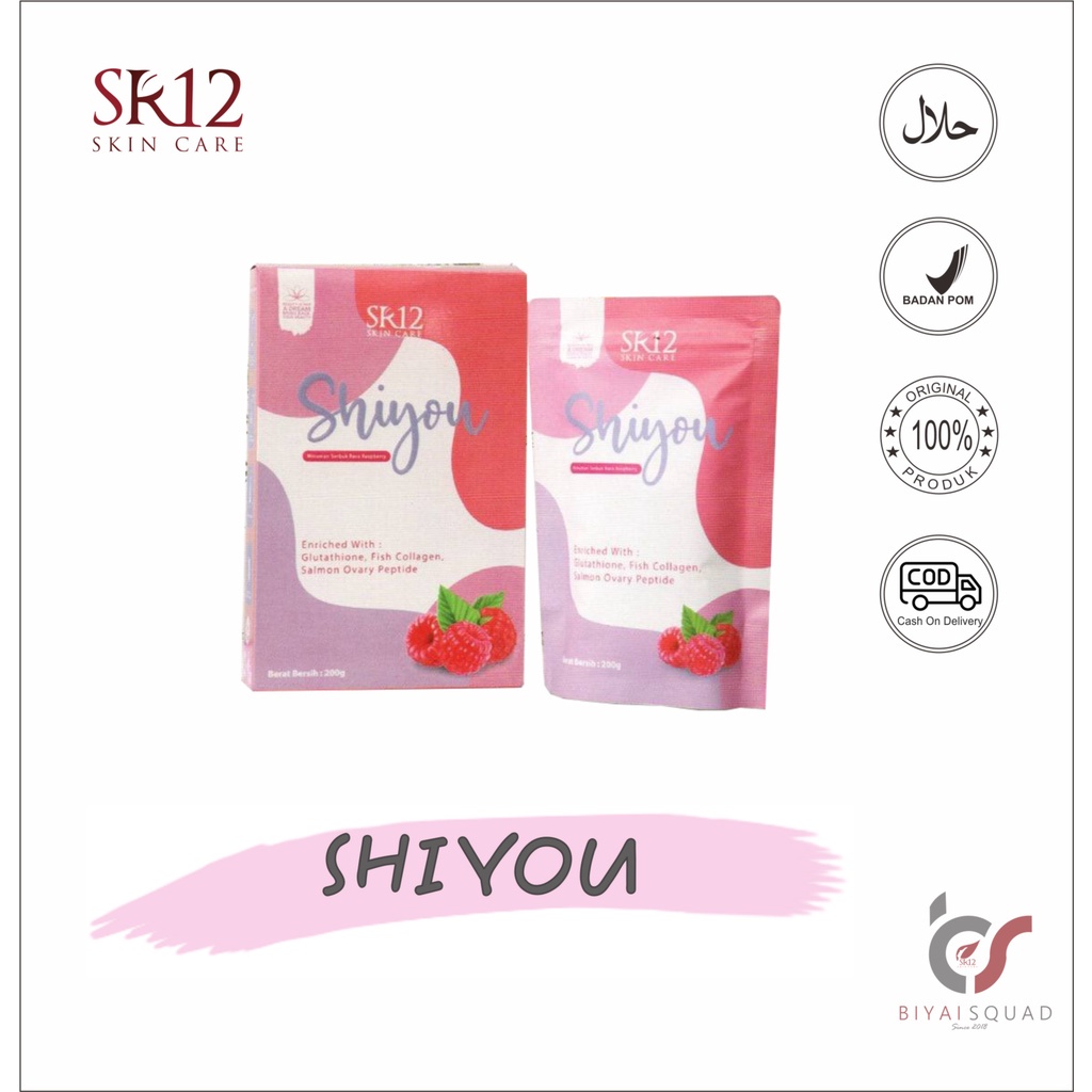 SR12 Shiyou Collagen Drink BPOM Minuman Kolagen Pemutih Kulit Colagen Pemutih Badan