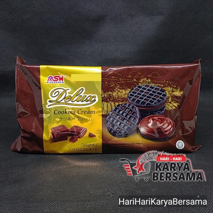 

HATARI DELUX COOKIES CREAM CHOCOLATE 160GR