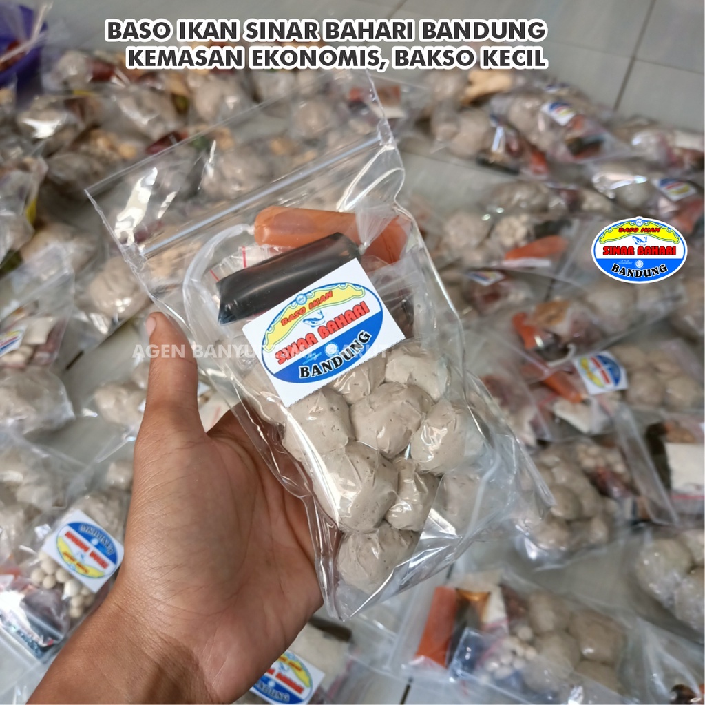 BAKSO / BASO IKAN SINAR BAHARI BANDUNG Kemasan Ekonomis 15 Bakso Ikan Kecil