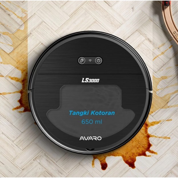 AVARO Smart Robot Vacuum Cleaner LS3000 (Sapu Pel Lantai Otomatis)